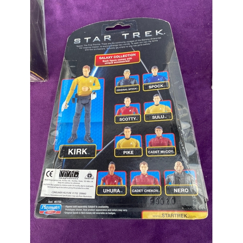 228 - 9 x Star trek figures by Playmates Toys