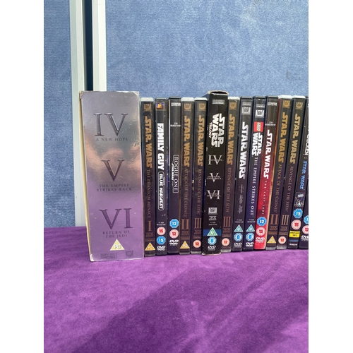 235 - Collection of Star wars DVDs