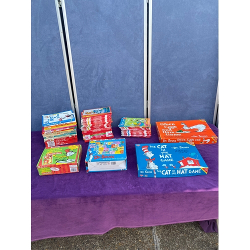 242 - Large Dr Seuss Bundle of books and games