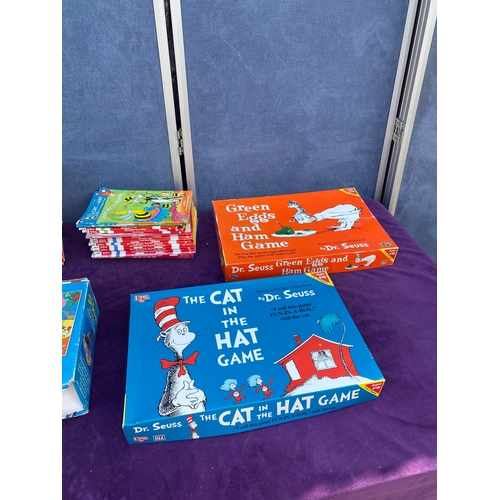 242 - Large Dr Seuss Bundle of books and games