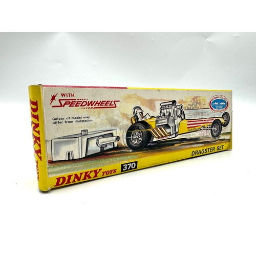 247 - Dinky Toys - 370 Dragster Set Speedwheels - Boxed