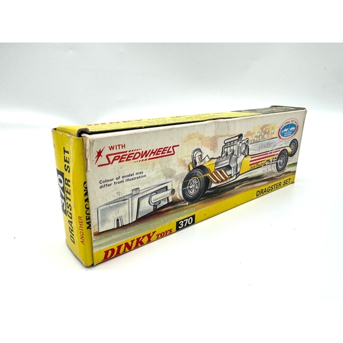 247 - Dinky Toys - 370 Dragster Set Speedwheels - Boxed