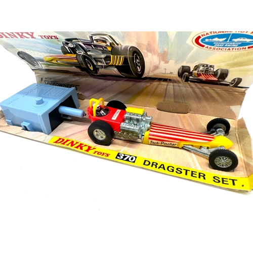 247 - Dinky Toys - 370 Dragster Set Speedwheels - Boxed