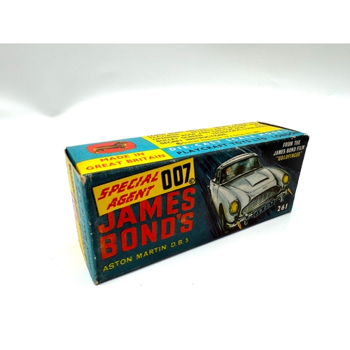 250 - Corgi Toys - 261 James Bond Aston Martin in box