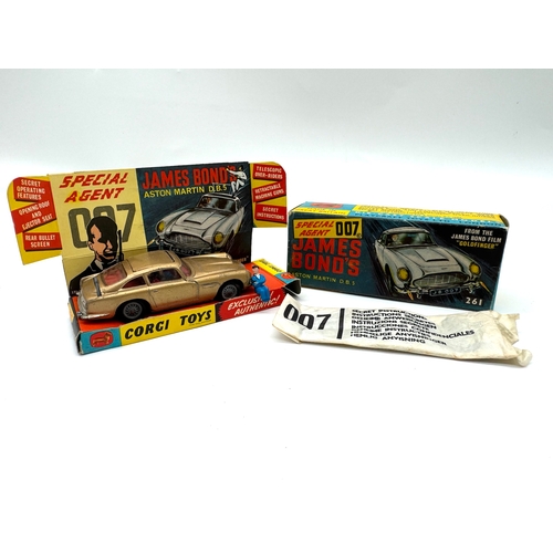 250 - Corgi Toys - 261 James Bond Aston Martin in box