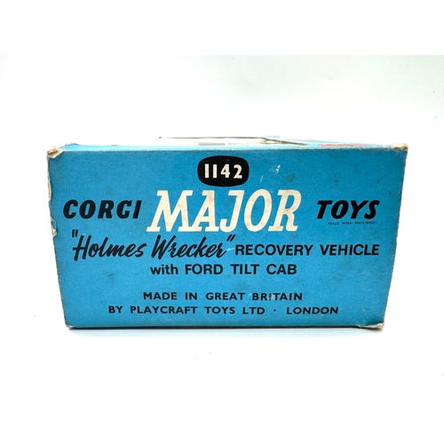 253 - Corgi Major Toys - 1142 Holmes Wrecker Recovery Vehicle in box