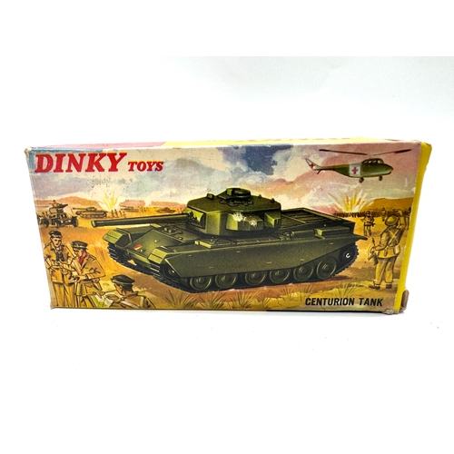 256 - Dinky Toys - 651 Centurion Tank , Rotating Turret - in Box