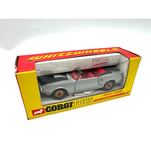 259 - Corgi Toys - 343 Pontiac Firebird Whizzwheels in box