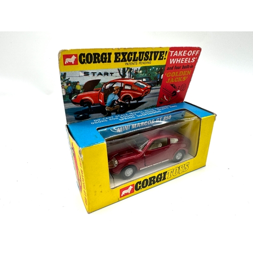 261 - Corgi Toys - 341 Mini Marcos GT 850 in box