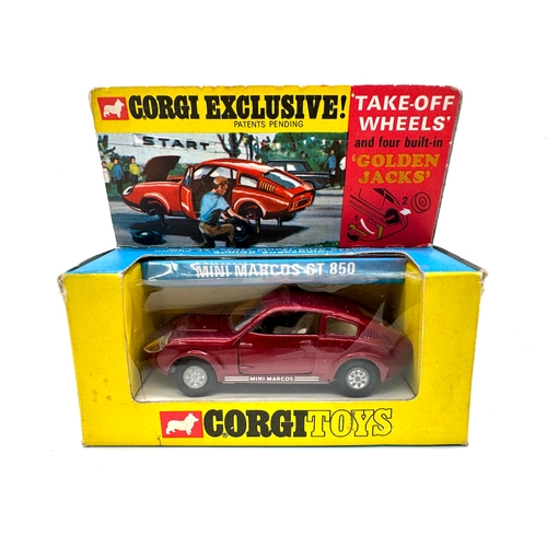 261 - Corgi Toys - 341 Mini Marcos GT 850 in box