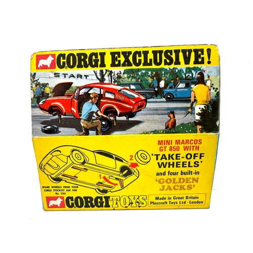 261 - Corgi Toys - 341 Mini Marcos GT 850 in box