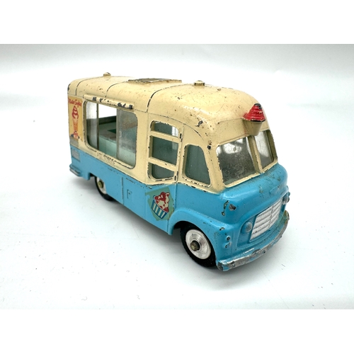 275 - Corgi Toys - Smith's Karrier Van + Walls Ice Cream Van on Ford Thames with figure - Loose