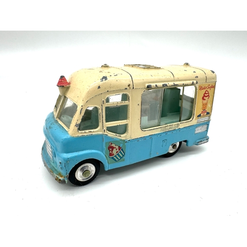 275 - Corgi Toys - Smith's Karrier Van + Walls Ice Cream Van on Ford Thames with figure - Loose