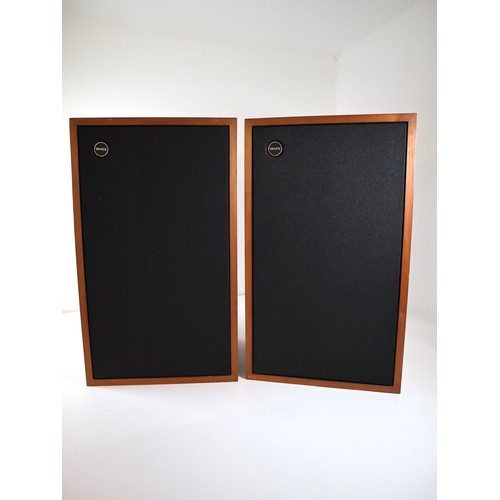 5 - Tannoy Oxford T125 Teak Speakers Serial No 015745 / 015729