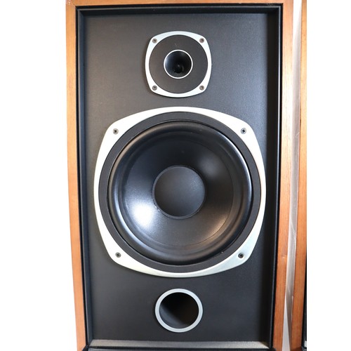 5 - Tannoy Oxford T125 Teak Speakers Serial No 015745 / 015729