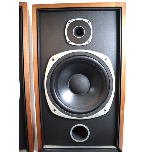 5 - Tannoy Oxford T125 Teak Speakers Serial No 015745 / 015729