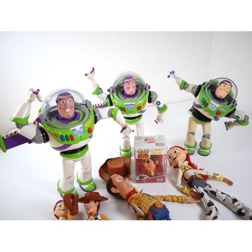 46 - Toy Story Action Figures including Buzz Lightyear, Woody & Jessie - 12