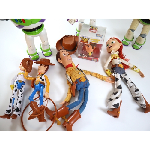 46 - Toy Story Action Figures including Buzz Lightyear, Woody & Jessie - 12