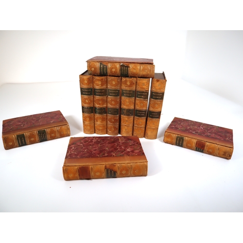 53 - 19th Century Leather Bound Waverley Novels  by  Sir Walter Scott W.P Nimmo, Hay & Mitchell