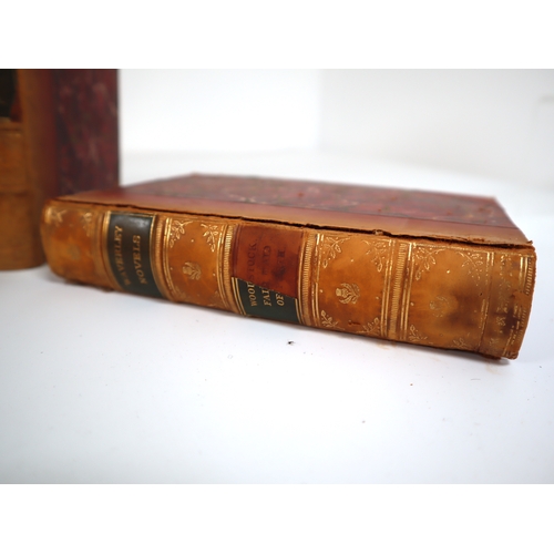 53 - 19th Century Leather Bound Waverley Novels  by  Sir Walter Scott W.P Nimmo, Hay & Mitchell