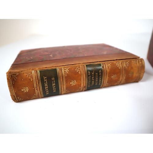 53 - 19th Century Leather Bound Waverley Novels  by  Sir Walter Scott W.P Nimmo, Hay & Mitchell