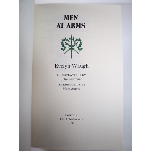 55 - Folio Society Evelyn Waugh Sword of Honour 3 volumes 1990