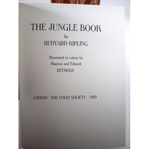 57 - Folio Society Books - Rudyard Kipling The Jungle Book, The House at Pooh Corner, The Celts Nora Chad... 