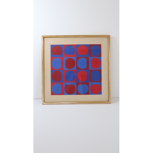 63 - Original Victor Vasarely 