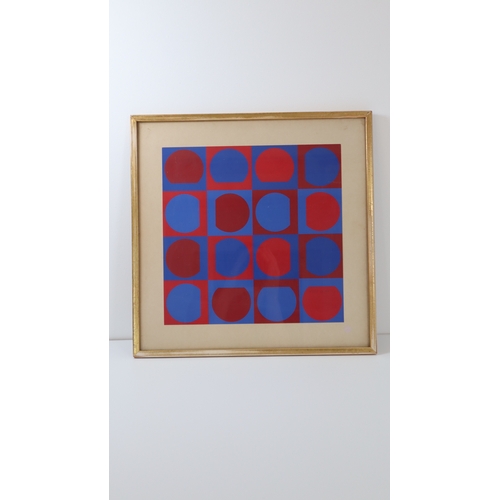 63 - Original Victor Vasarely 