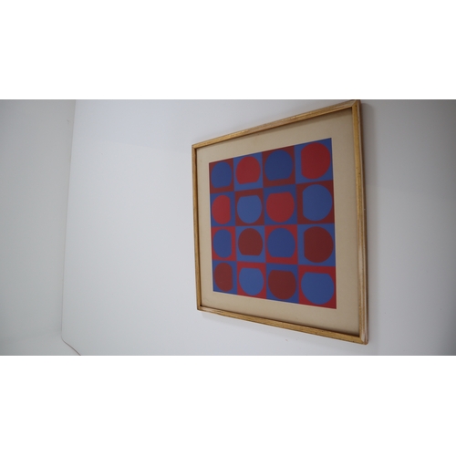 63 - Original Victor Vasarely 