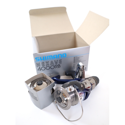 82 - Unused Shimano Nexave 4000RB Fishing Reel in Box