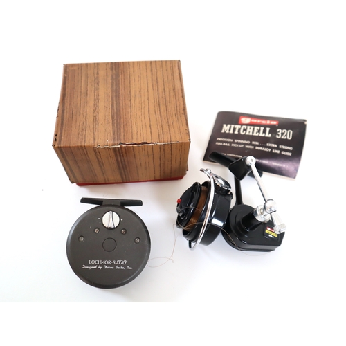 83 - Garcia Mitchell 320 Fishing Reel + Daiwa Lochmor S 200 Fly Fishing Reel Fish