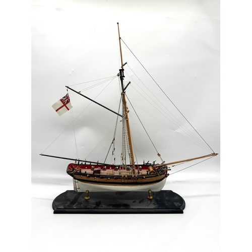 96 - 20th Century Wooden Model Ship