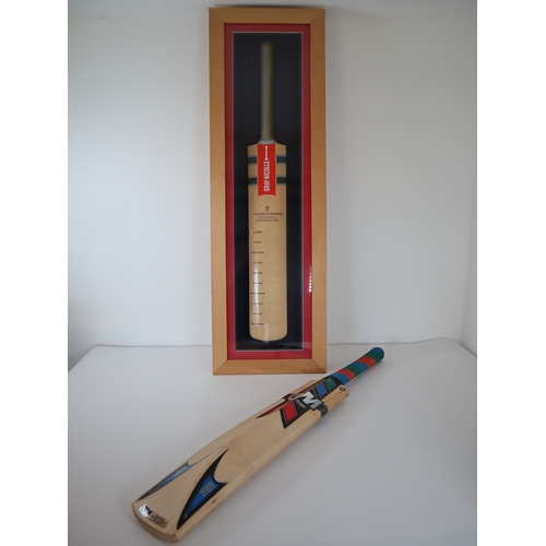 162 - Cricket - Signed Cricket Bats The Lords Taverners The Centurions 1st September 2008 + The Lords Tave... 