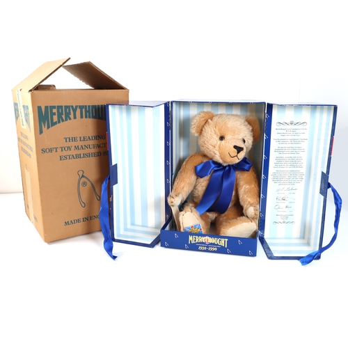 107 - Boxed Merrythought Diamond Jubilee Teddy Bear Limited Edition