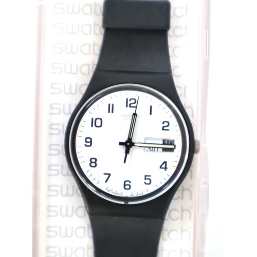 187 - Two Swatch Irony Watches in Case + one other Swatch in case