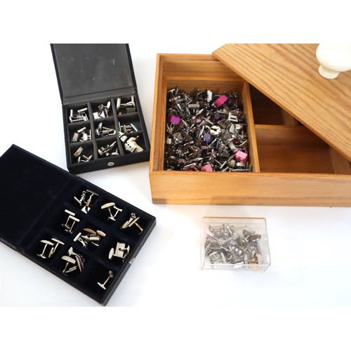 200 - Collection of various cufflinks / Jasper Conran etc