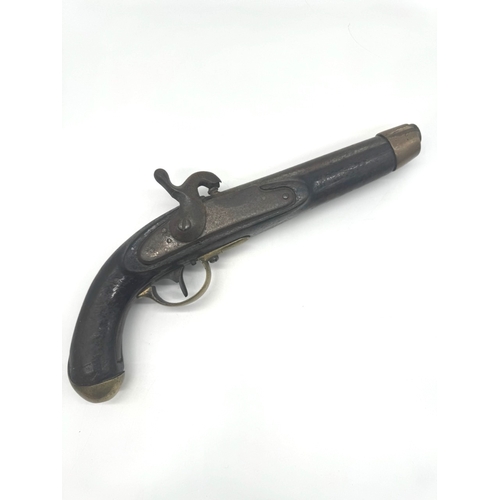 203 - 18th century percussion pistol