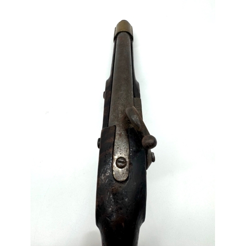 203 - 18th century percussion pistol