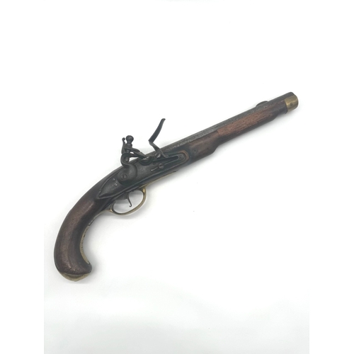 204 - 19th Century French flint lock pistol