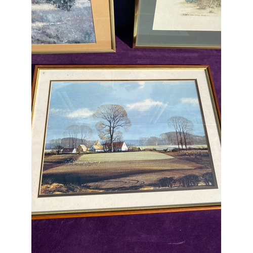 811 - Three landscape prints