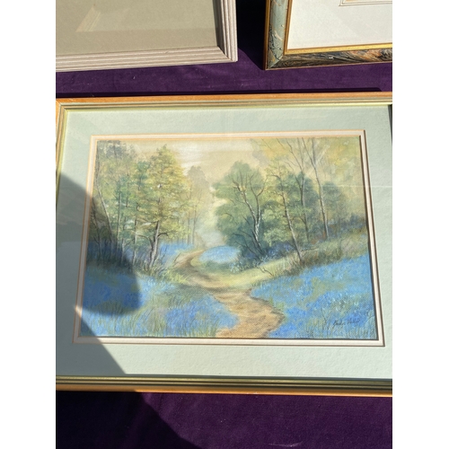 814 - Three signed watercolours including Michael Goss and Gladys Valler