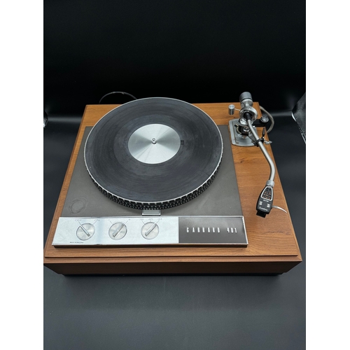 26 - Garrard 401 Turntable in Teak Plinth, ACOS Lustre Tonearm, Shure ED T2 Stylus