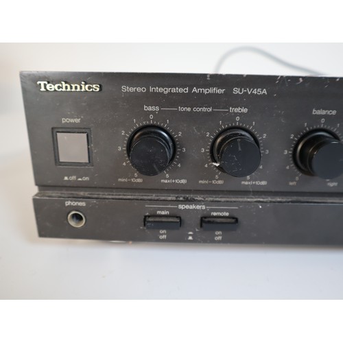 20 - Technics Stereo Integrated Amplifier SU-V45A