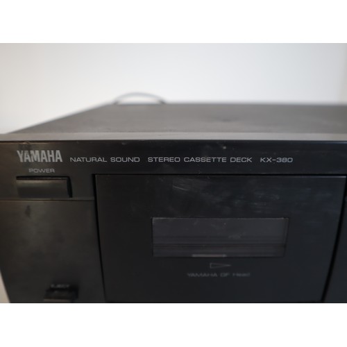 24 - Yamaha Natural Sound Stereo Cassette Player KX-380