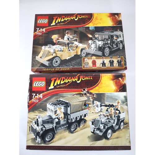 20 - LEGO Indiana Jones - 7682 Shanghai Chase & 7622 Race for the Stolen Treasure - Sealed Boxes