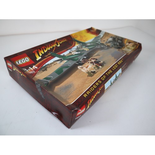 21 - LEGO Indiana Jones - 7620 Motorcycle Chase & 7683 Fight on the Flying Wing - Sealed