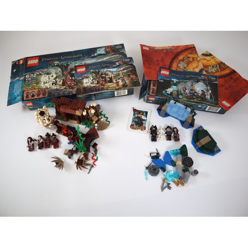 33 - LEGO Pirates of the Caribbean - 4192 Aqua de Vida + 4182 The Cannibal Escape -  Complete Boxed