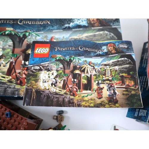 33 - LEGO Pirates of the Caribbean - 4192 Aqua de Vida + 4182 The Cannibal Escape -  Complete Boxed