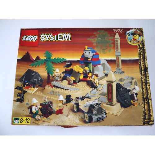 36 - Lego Western 6769 Fort Legoredo & 5978 Sphinx Secret Surprise - Boxed Part Complete